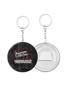 Llavero abre botellas "Portada Rebobinando"