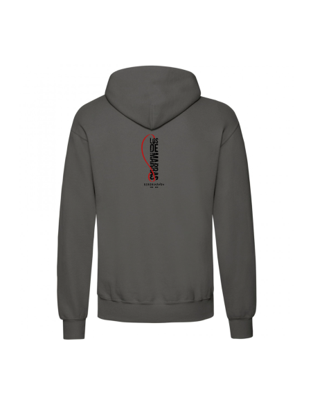 Sudadera "Logo Rebobinando" delantera + trasera