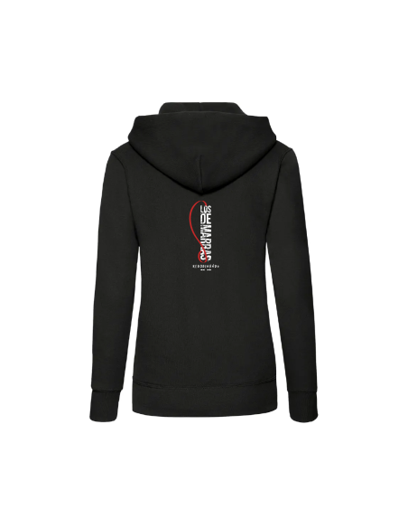 Sudadera "Logo Rebobinando" delantera + trasera