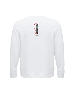 Sudadera sin capucha "Logo Rebobinando" delantera + trasera 2