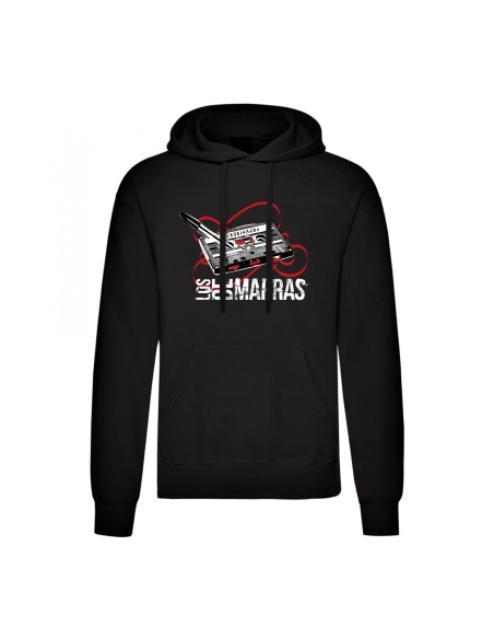 Sudadera "Portada Rebobinando" delantera + trasera