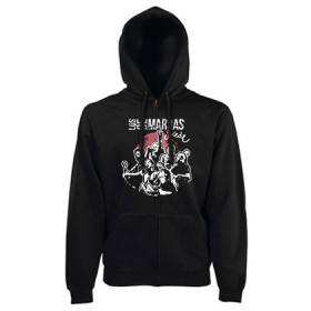 Sudadera cremallera "Sucede"