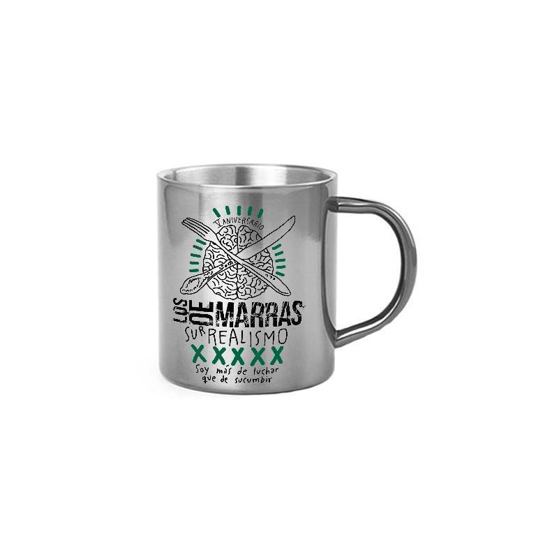 Taza metálica "Surrealismo aniversario"