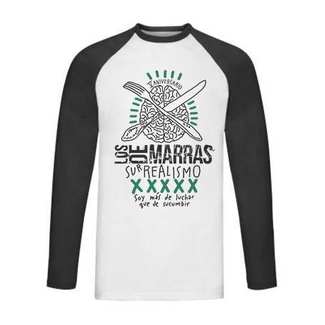 Camiseta ranglan manga larga "Surrealismo aniversario"