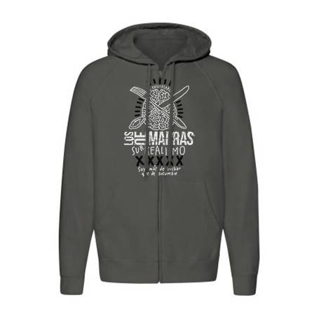 Sudadera cremallera "Surrealismo aniversario"