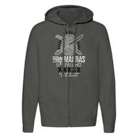 Sudadera cremallera "Surrealismo aniversario"