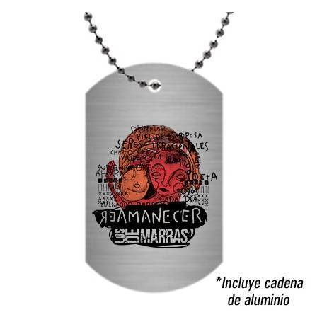 Colgante/Placa aluminio  "Reamanecer"