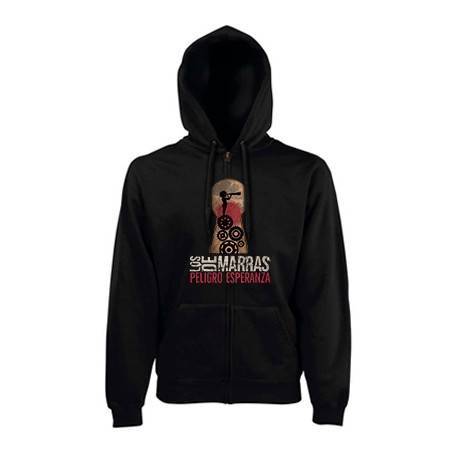 Sudadera cremallera "Portada Peligro Esperanza" 2