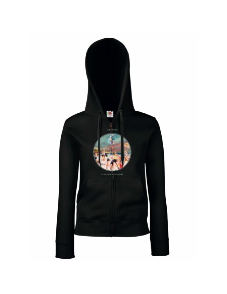 Sudadera cremallera "Circulo Portada"