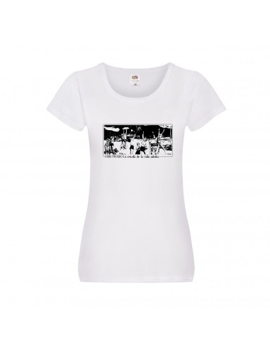 Camiseta "Banner blanco y negro"