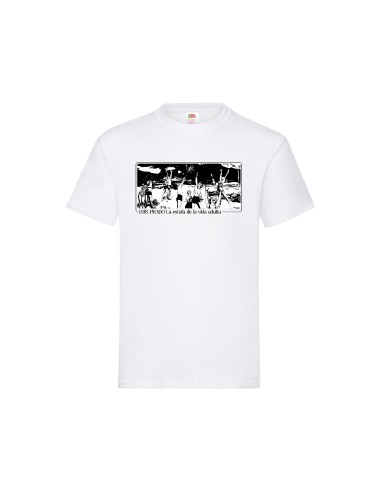 Camiseta "Banner blanco y negro"