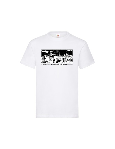 Camiseta "Banner blanco y negro"