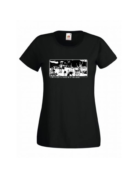 Camiseta "Banner blanco y negro"