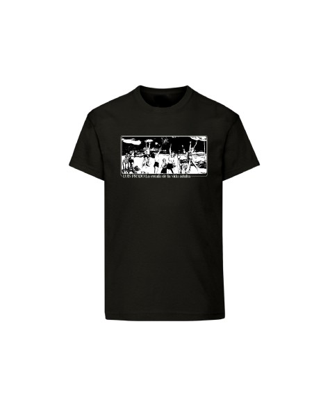 Camiseta "Banner blanco y negro"