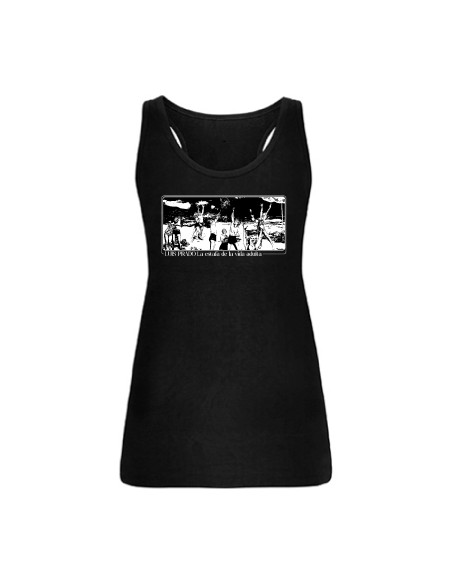 Camiseta "Banner blanco y negro"