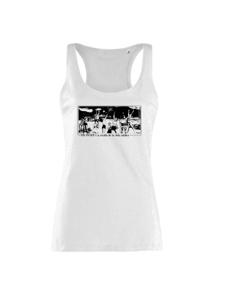 Camiseta "Banner blanco y negro"