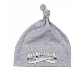 Gorro-nudo bebe "Logo metalizado"