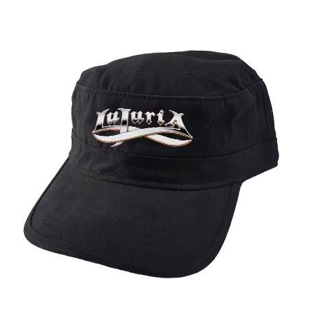 Gorra militar "Logo metalizado"