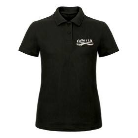 Polo "Logo metalizado"