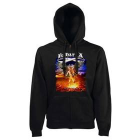 Sudadera cremallera "Portada Somos Belial"