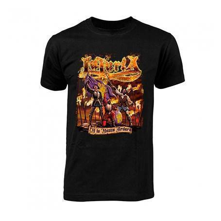 Camiseta negra chico "Portada La Yesca"