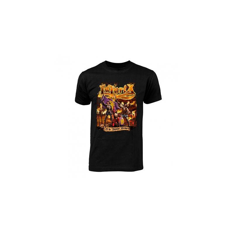 Camiseta negra chico "Portada La Yesca"