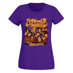 Camiseta morada chica "Portada La Yesca"