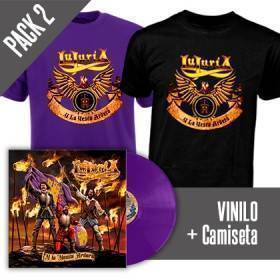 Pack 2 - Vinilo "Y La Yesca Arderá" + Camiseta "La Yesca Clásica"