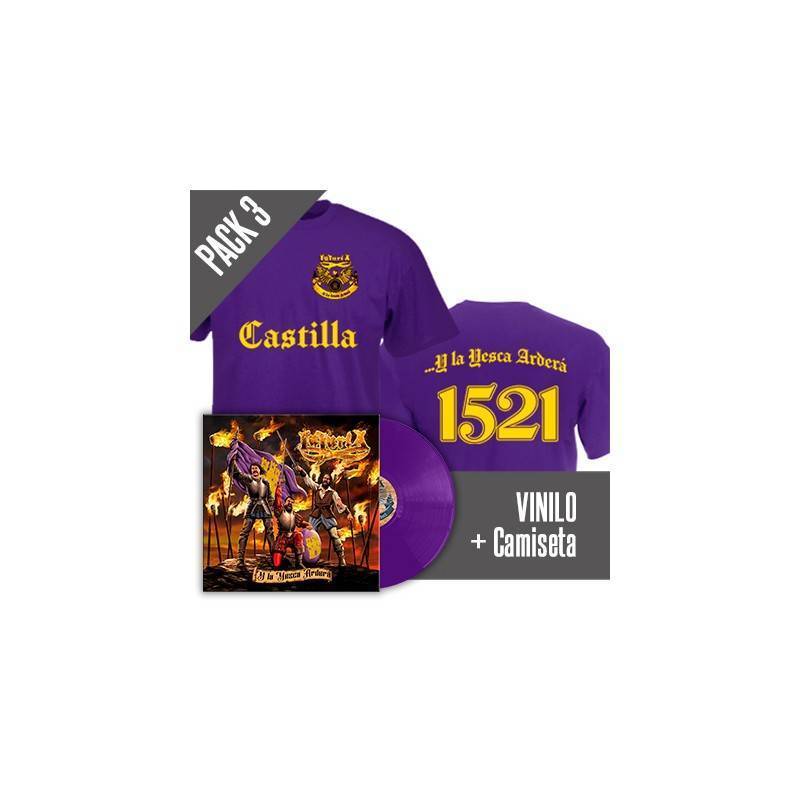 Pack 3 - Vinilo "Y La Yesca Arderá" +...