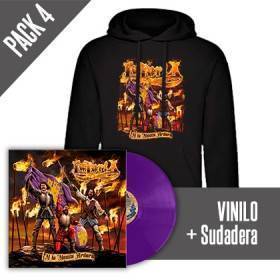 Pack 4 - Vinilo "Y La Yesca Arderá" + Sudadera "Portada La Yesca"