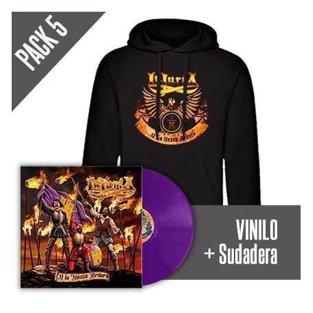 Pack 5 - Vinilo "Y La Yesca Arderá" + Sudadera "La Yesca...