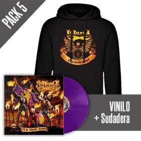 Pack 5 - Vinilo "Y La Yesca Arderá" + Sudadera "La Yesca Clásica"