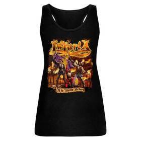 Camiseta negra tirantes chica "Portada La Yesca"