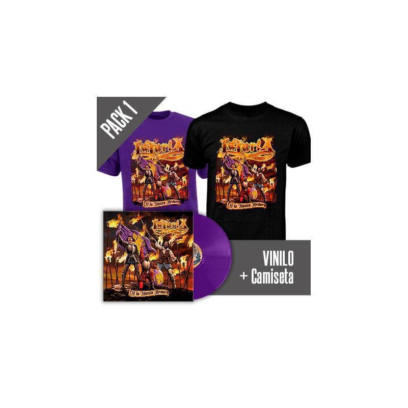 Pack 1 - Vinilo "Y La Yesca Arderá" +...