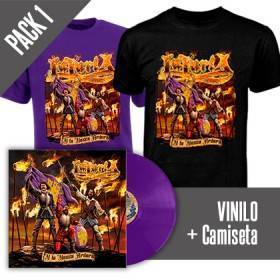 Pack 1 - Vinilo "Y La Yesca Arderá" + Camiseta "Portada La Yesca"