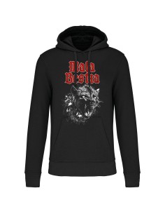 Sudadera "Hiena Logo Rojo"