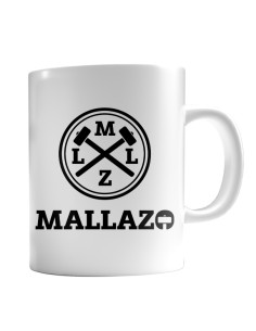 Taza cerámica blanca "Logotipo"
