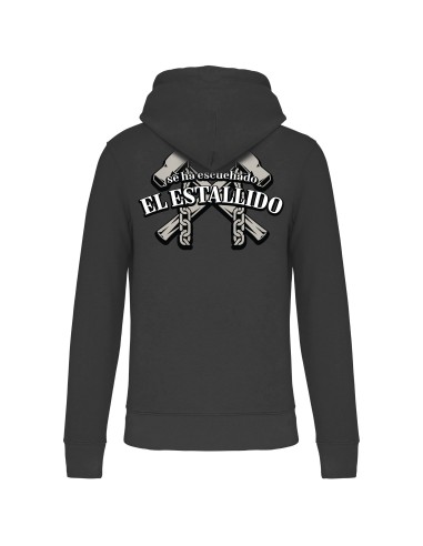 Sudadera “Estallido” con trasera