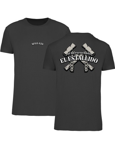 Camiseta “Estallido” con trasera