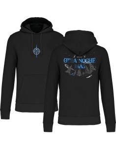 Sudadera “Otra noche más” con trasera