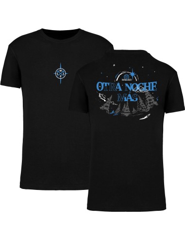 Camiseta “Otra noche más” con trasera