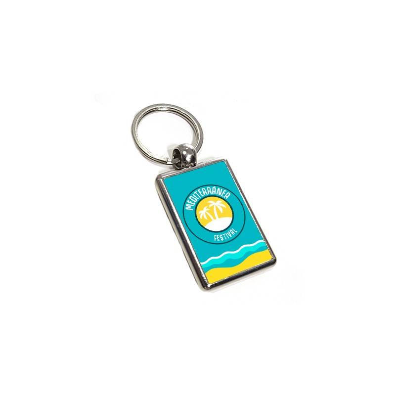 Llavero metálico "Mediterranea"