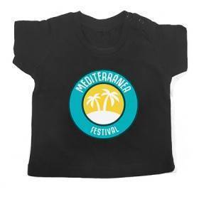 Camiseta bebé "Logo color Mediterranea"