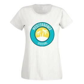 Camiseta "Logo color Mediterranea"