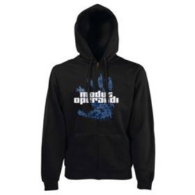 Sudadera cremallera "Mano"