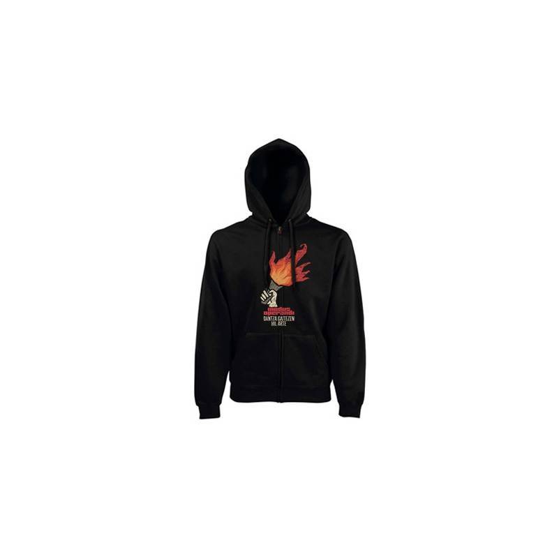 Sudadera cremallera "Antorcha"