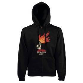Sudadera cremallera "Antorcha"