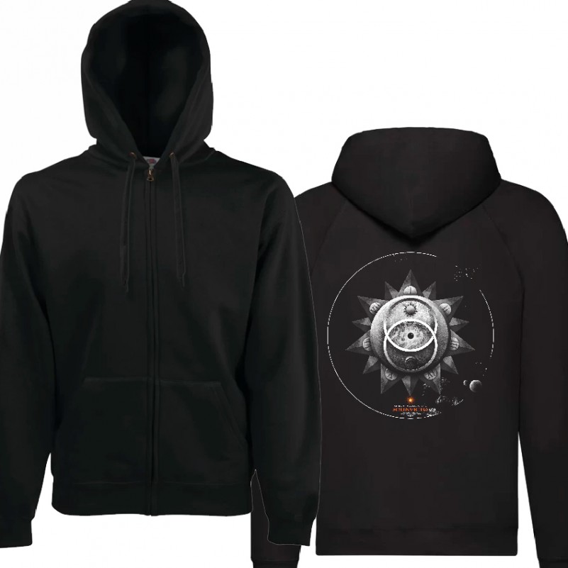 Sudadera cremallera "Sol Invicto"...