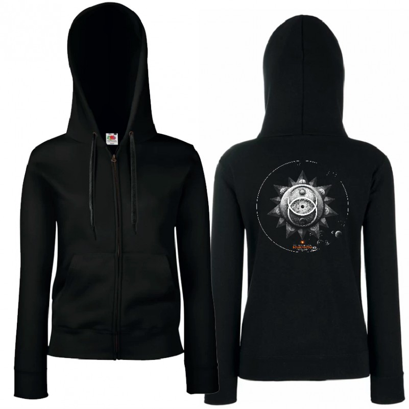 Sudadera cremallera "Sol Invicto"...