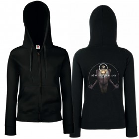 Sudadera cremallera "En el nimbo" trasera